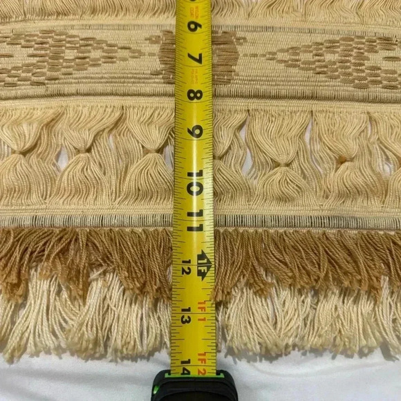 Boho Hand Woven Textile Tapestry Wallhanging Vintage Handmade - Picture 7 of 10